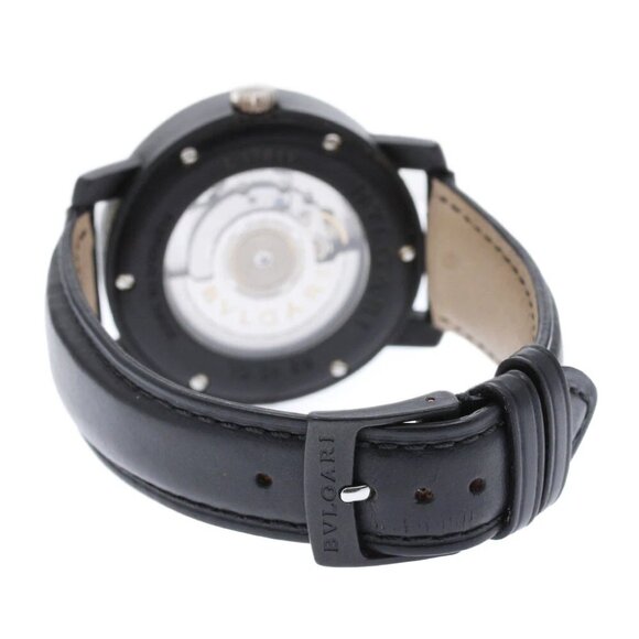 BVLGARI BVLGARI Carbon BB40CL Date Black Dial Automatic Men's Watch_837618 - Picture 4 of 6